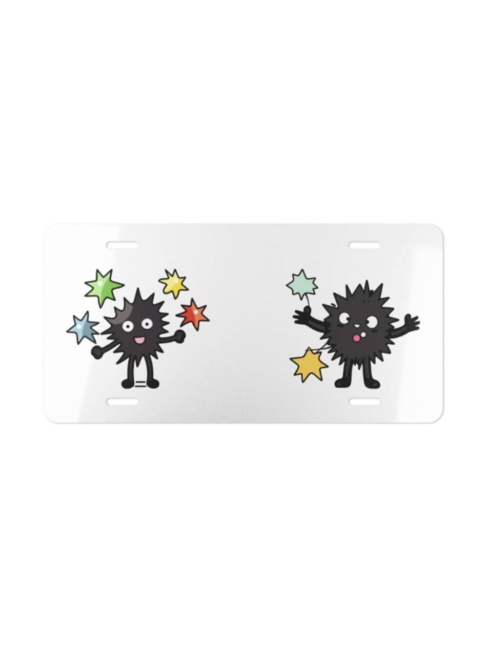 Soot Sprite Vanity License Plate 12x6 Inch Car Tag